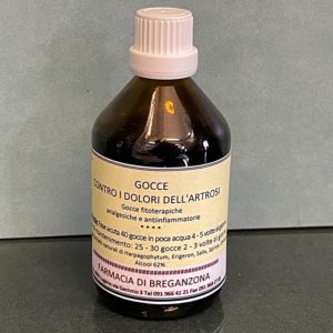 Gocce contro dolori artrosi